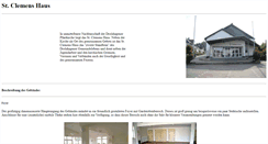 Desktop Screenshot of clemenshaus.kirchspiel-drolshagen.de